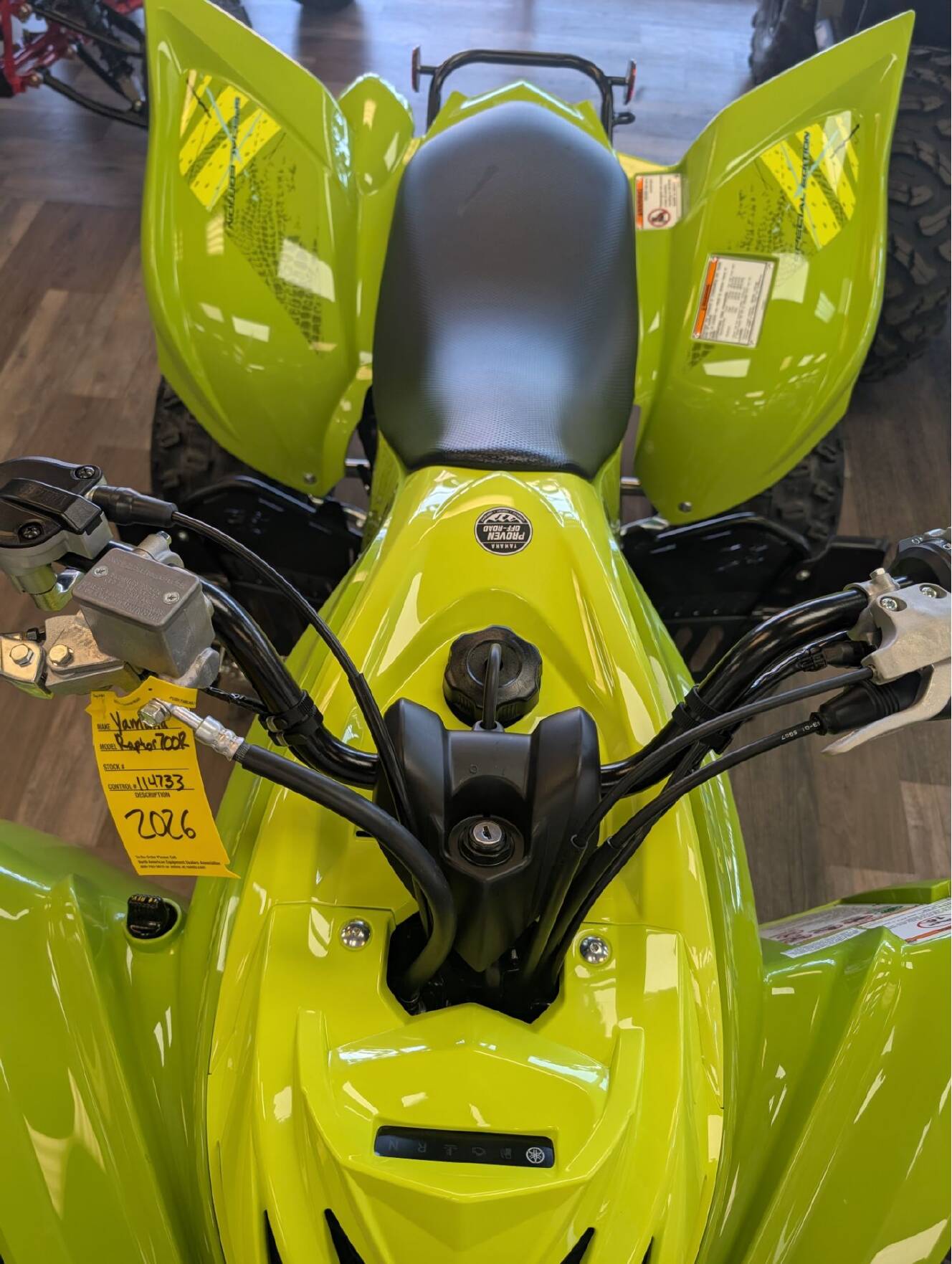 A photo of this 2026 Yamaha Raptor 700R SE