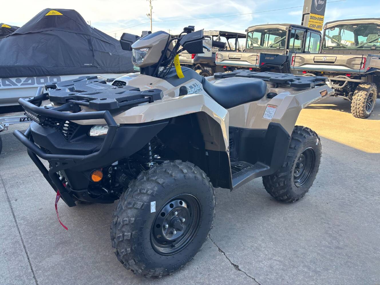 A photo of this 2025 Suzuki KingQuad 750AXi Power Steering