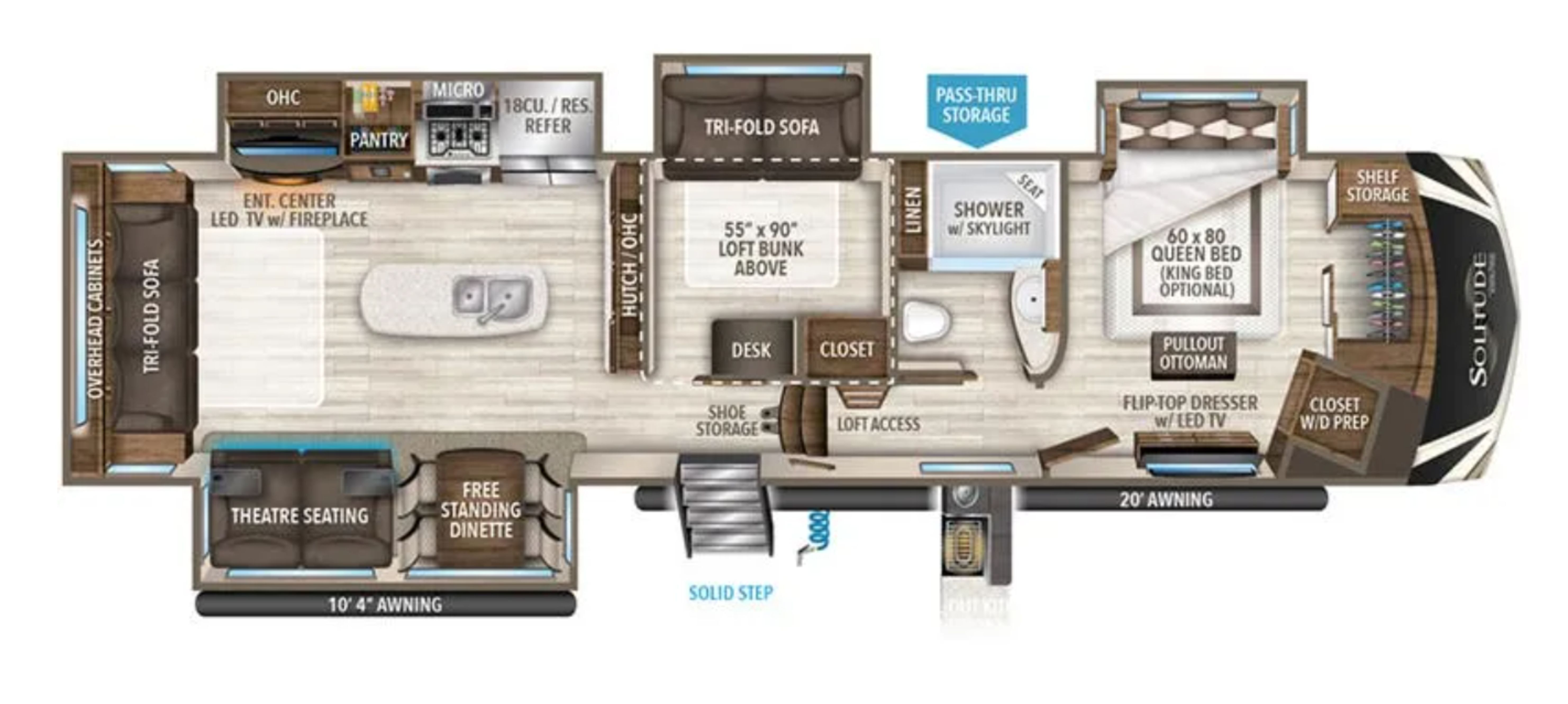 2018 Grand Design SOLITUDE 377MBS in mason TN