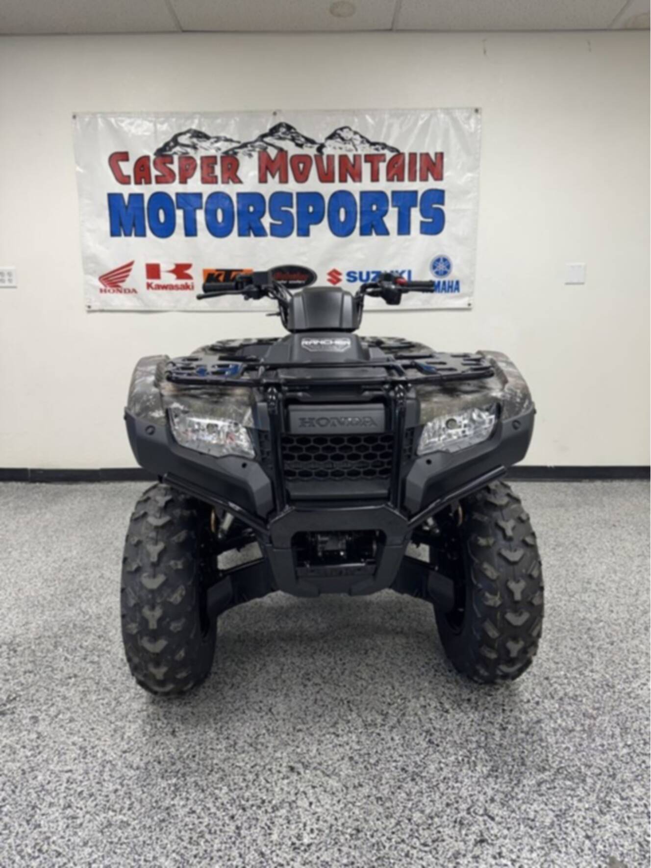 A photo of this 2026 Honda Fourtrax Rancher 4X4 Automatic DCT IRS EPS Truetim