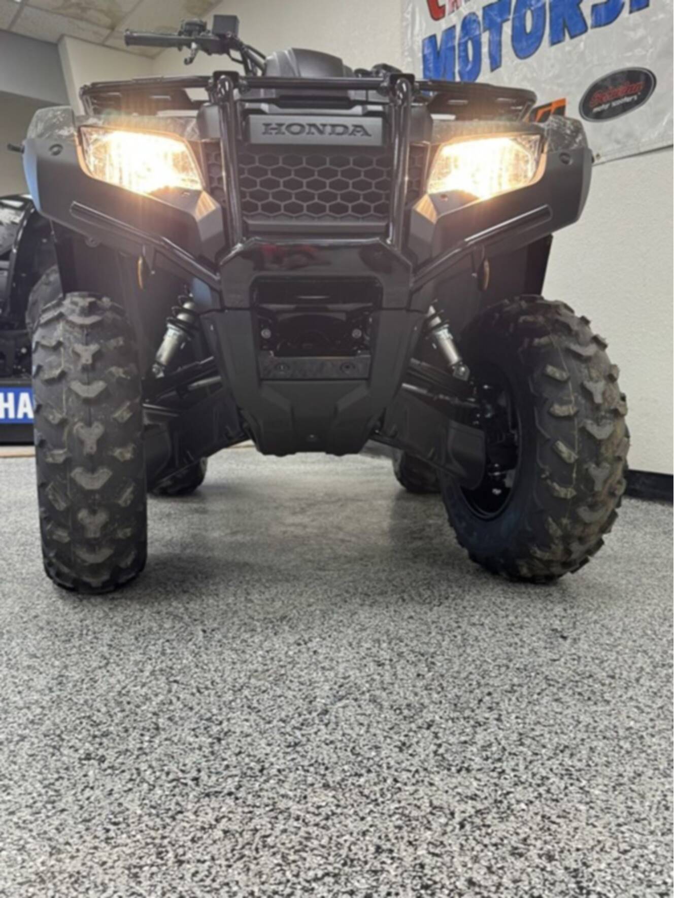 A photo of this 2026 Honda Fourtrax Rancher 4X4 Automatic DCT IRS EPS Truetim