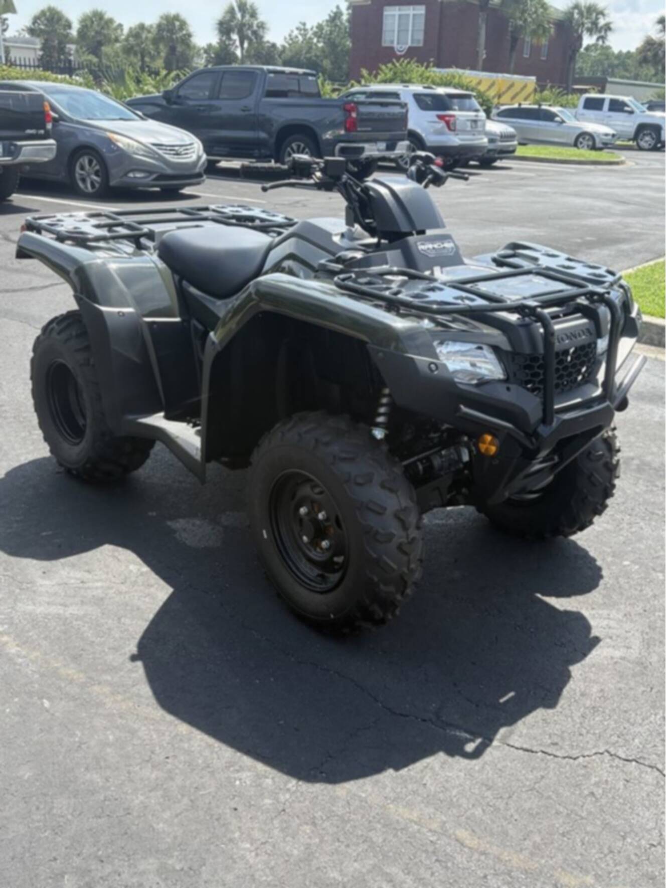 A photo of this 2027 Honda  FourTrax Rancher DCT EPS