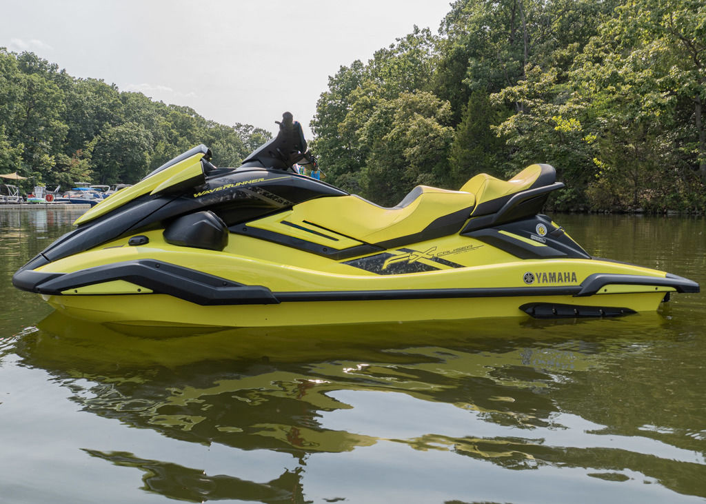 2022 Yamaha Waverunners FX CRUISER HO W/AUDIO- LIME YELLOW in osage beach MO