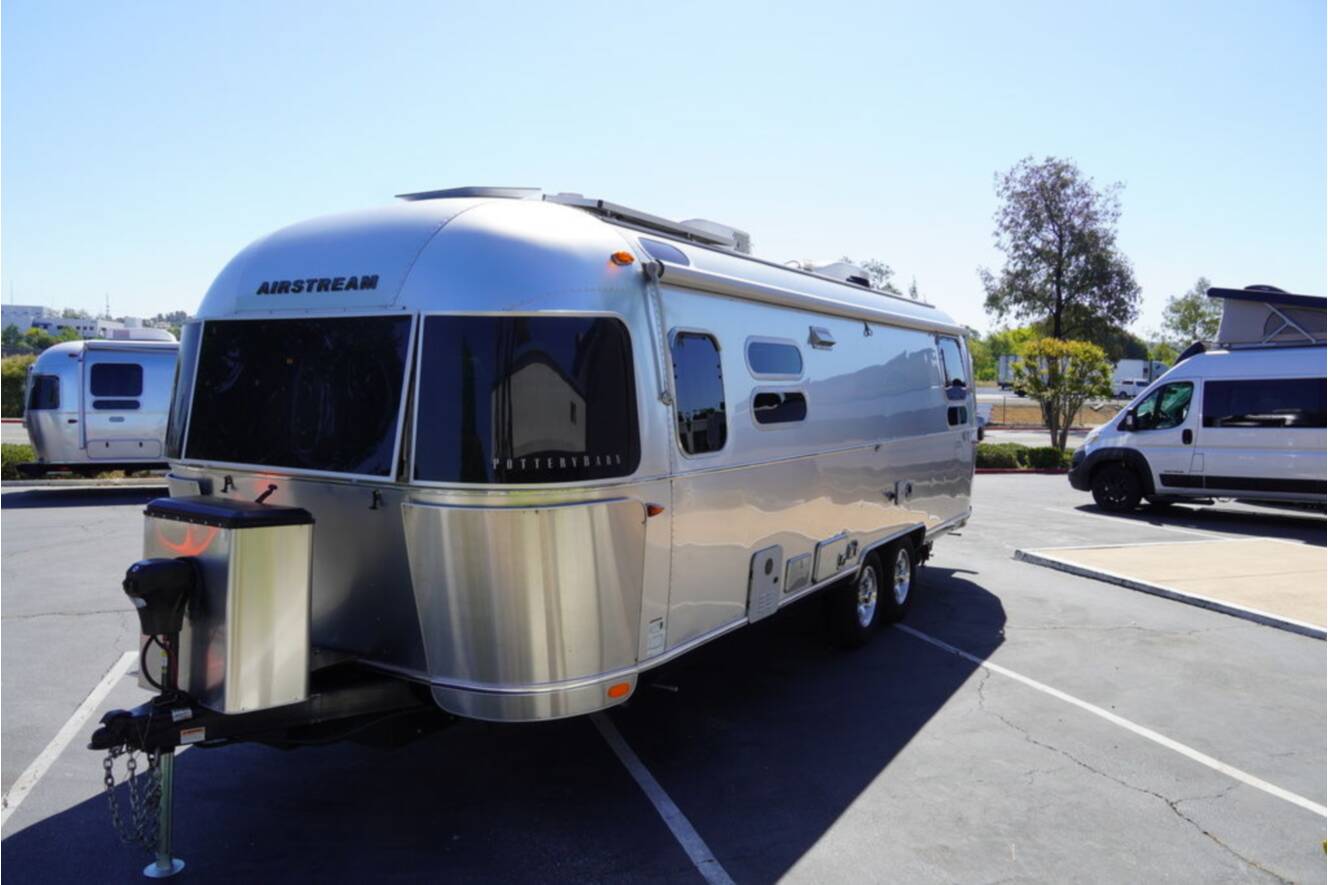 A photo of this 2022 Airstream Pottery Barn® 28RB Twin