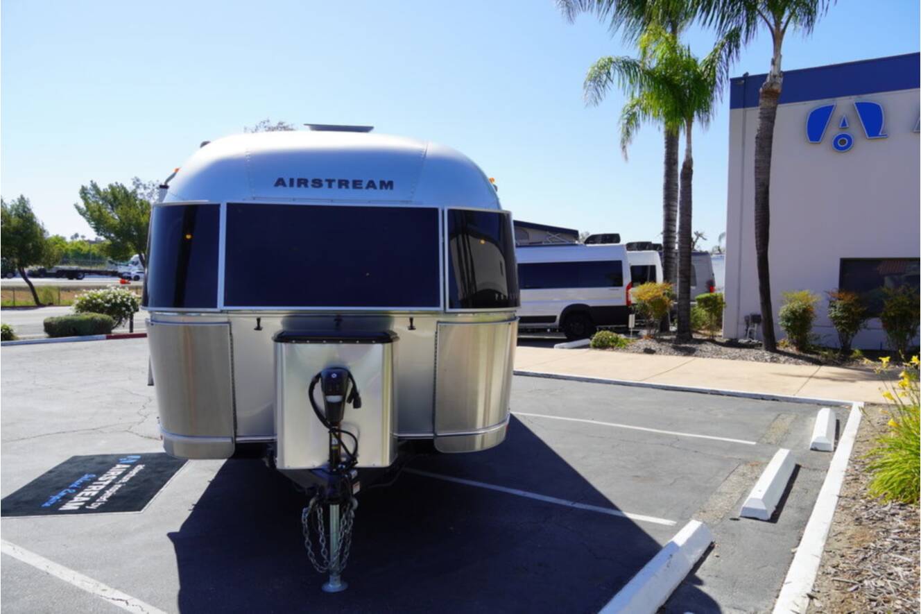 A photo of this 2022 Airstream Pottery Barn® 28RB Twin