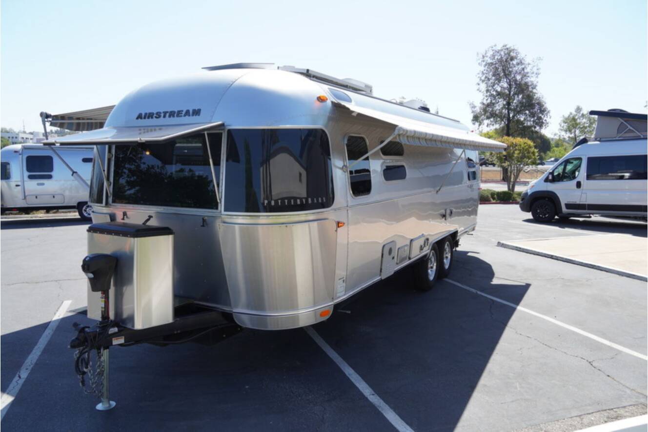 A photo of this 2022 Airstream Pottery Barn® 28RB Twin