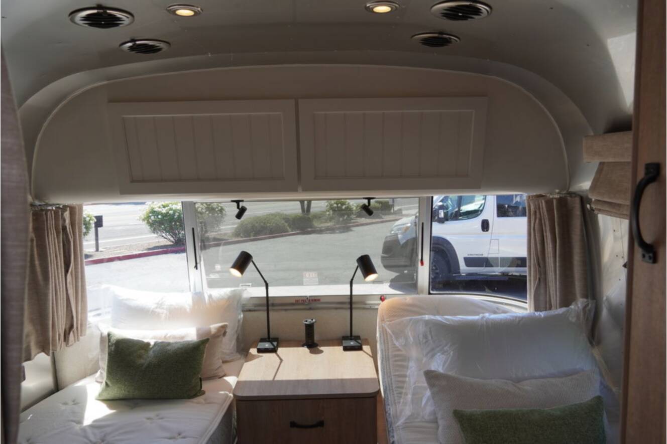 A photo of this 2022 Airstream Pottery Barn® 28RB Twin