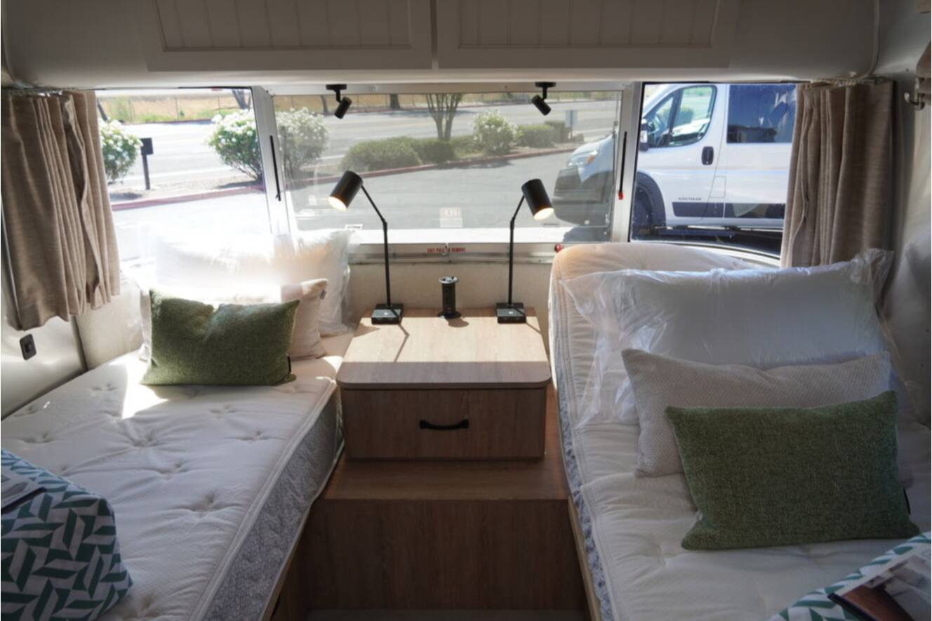 A photo of this 2022 Airstream Pottery Barn® 28RB Twin