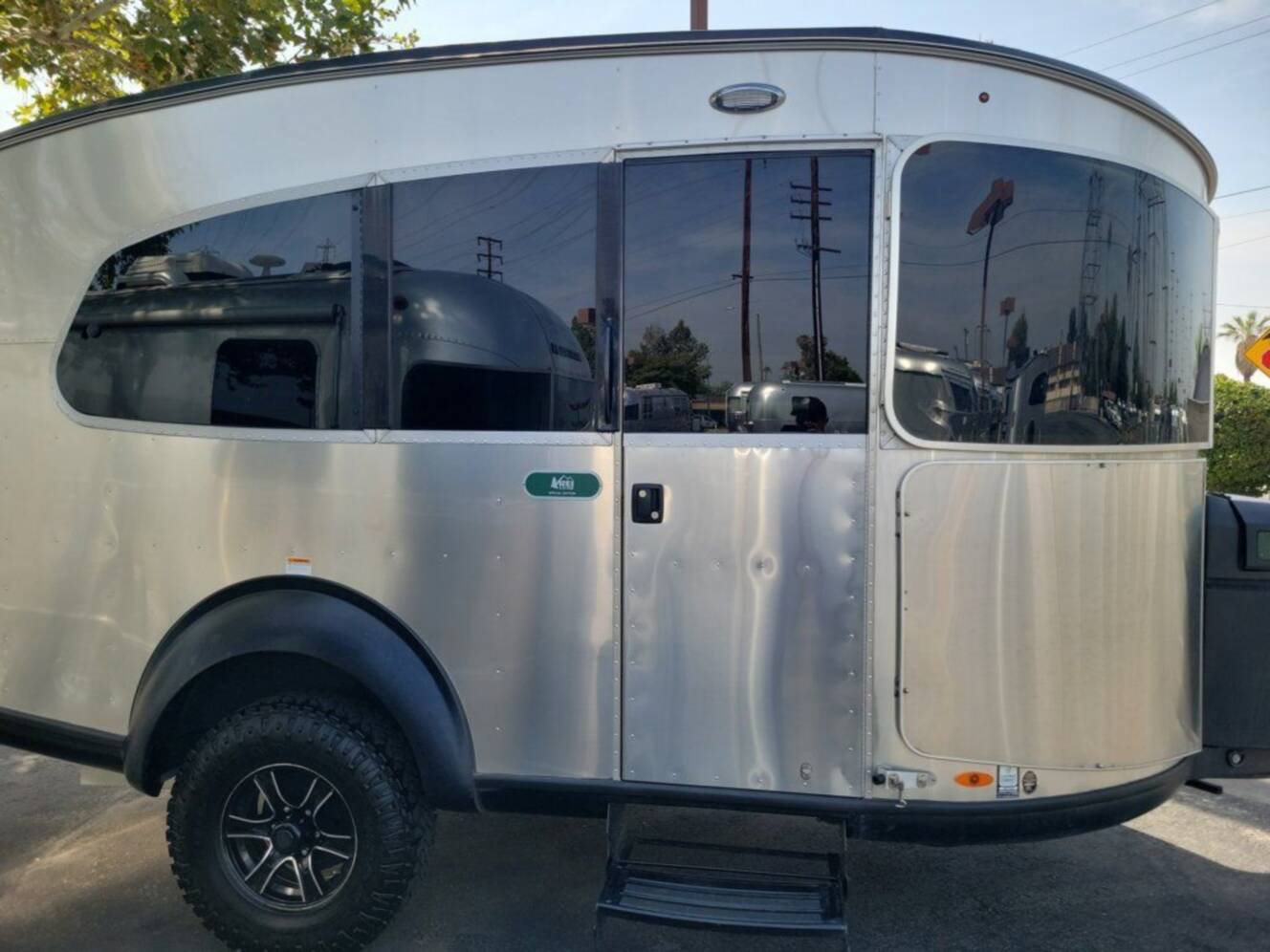 A photo of this 2025 Airstream Basecamp REI Special Edition 20X