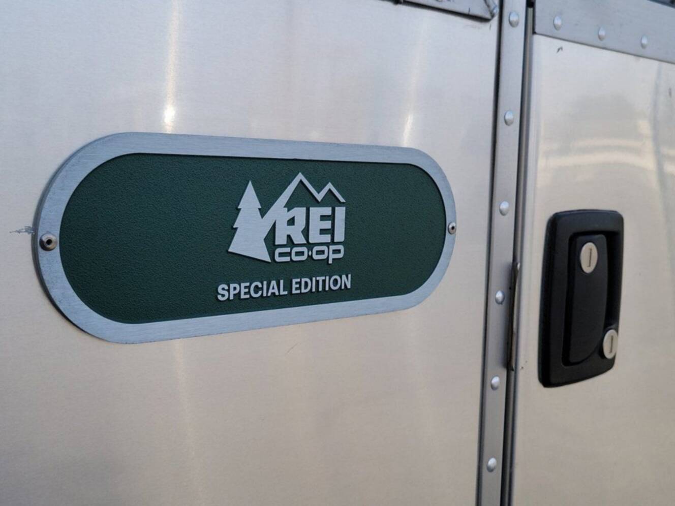 A photo of this 2025 Airstream Basecamp REI Special Edition 20X