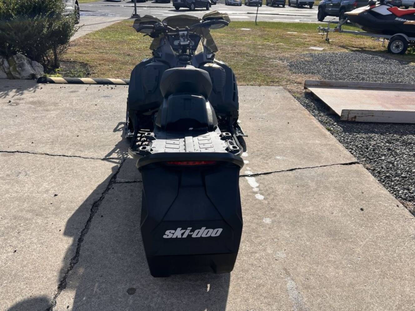 A photo of this 2025 Ski-Doo Renegade® X-RS® 900 ACE Turbo R Ice R. XT 1.5 Std_7.2