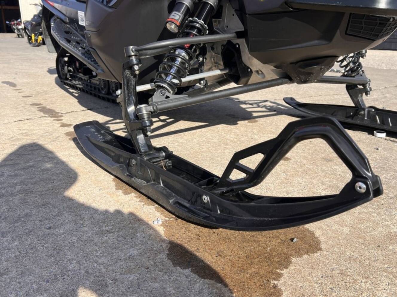 A photo of this 2025 Ski-Doo Renegade® X-RS® 900 ACE Turbo R Ice R. XT 1.5 Std_7.2
