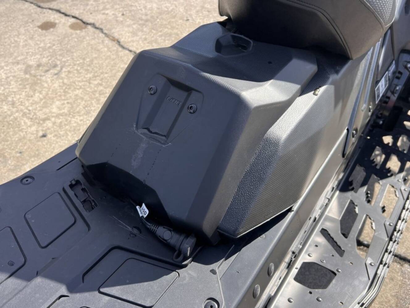 A photo of this 2025 Ski-Doo Renegade® X-RS® 900 ACE Turbo R Ice R. XT 1.5 Std_7.2