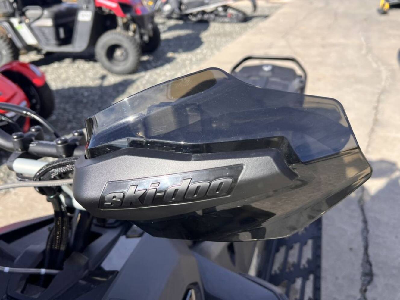 A photo of this 2025 Ski-Doo Renegade® X-RS® 900 ACE Turbo R Ice R. XT 1.5 Std_7.2