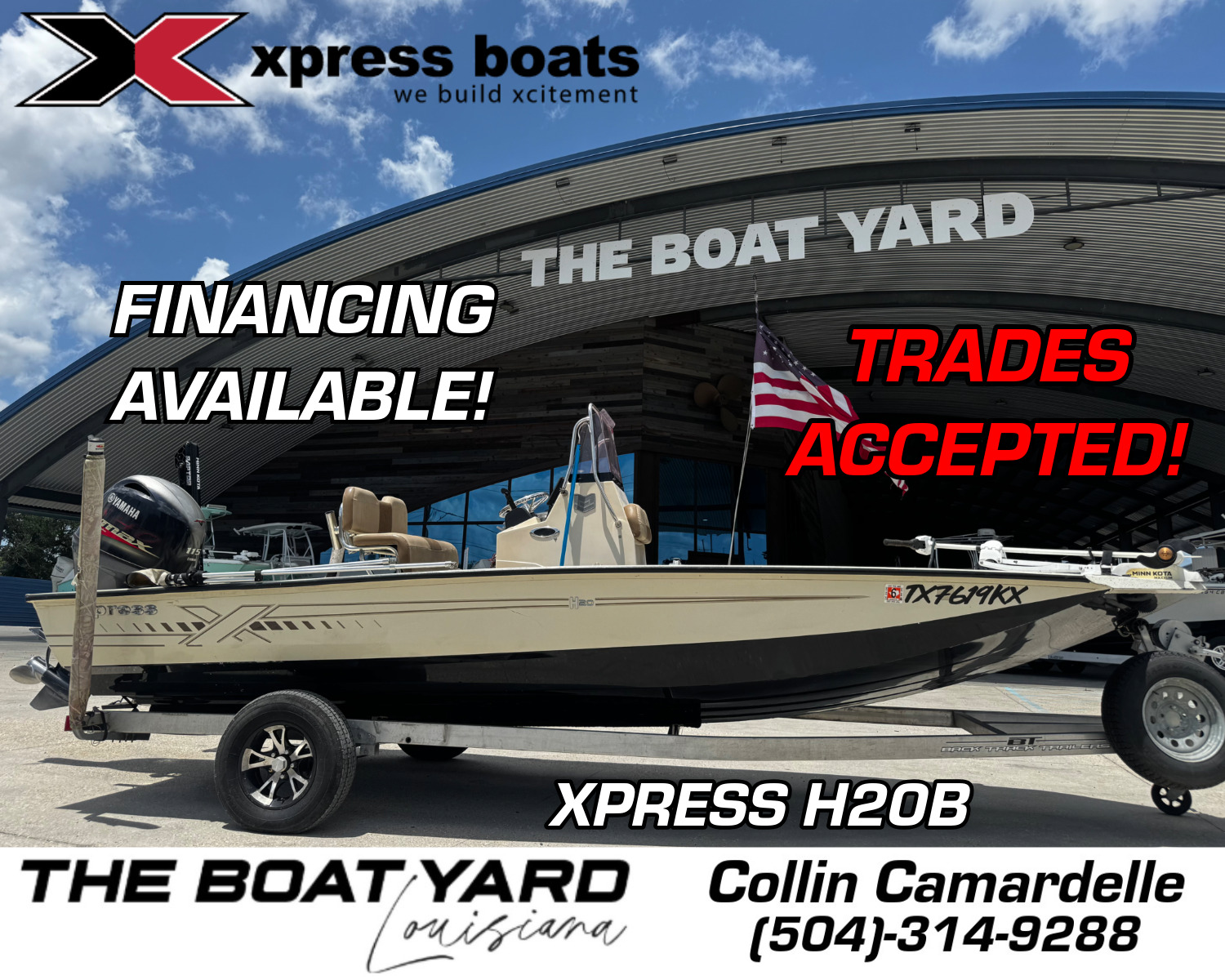 2020 Xpress H20B W/ YAMAHA VF115LA in marrero LA