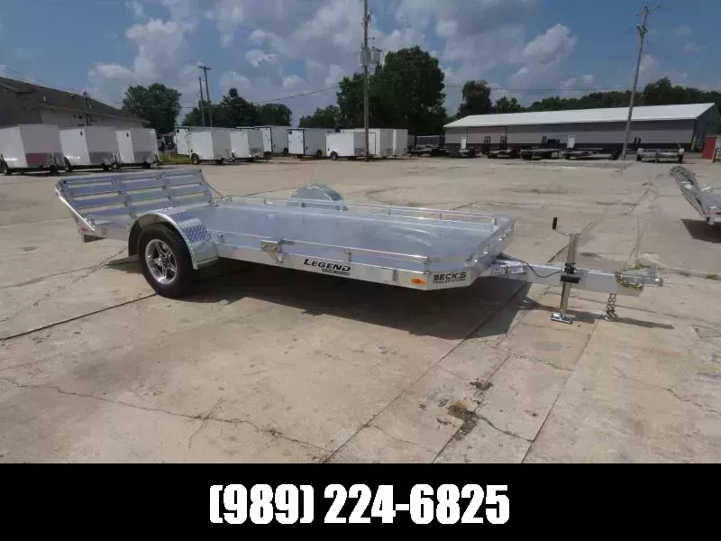 2026 Legend Trailers Utility Gate Single Axle 7' x 14' Utility Trailer - All in Saint Johns, MI