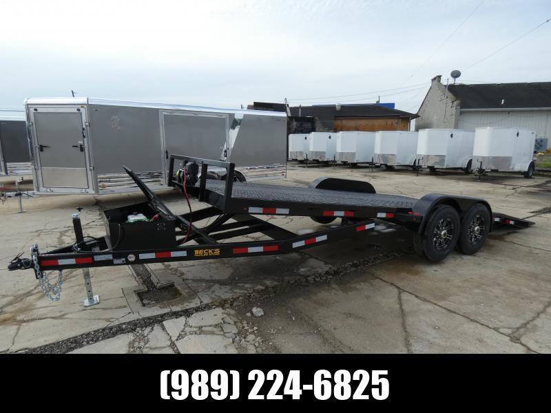 BCL FABRICATION 7' x 20' Full Power Tilt Deck For Sale - Winch Package in Saint Johns, MI