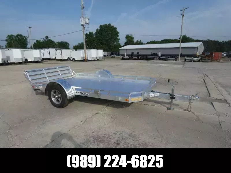 2026 Legend Trailers Utility Gate Single Axle 7'x12' Utility Trailer - 3500# in Saint Johns, MI