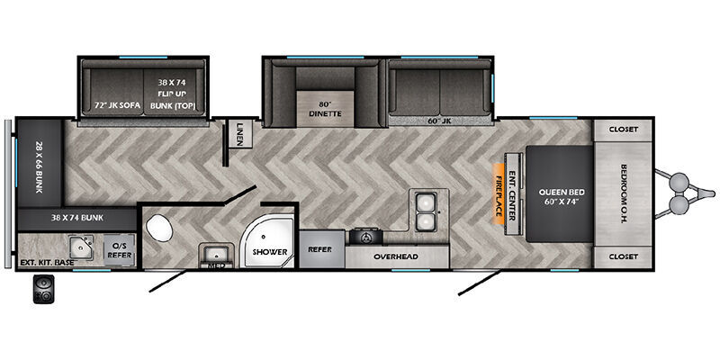 2024 Crossroads Zinger 328SB in mt. vernon WA