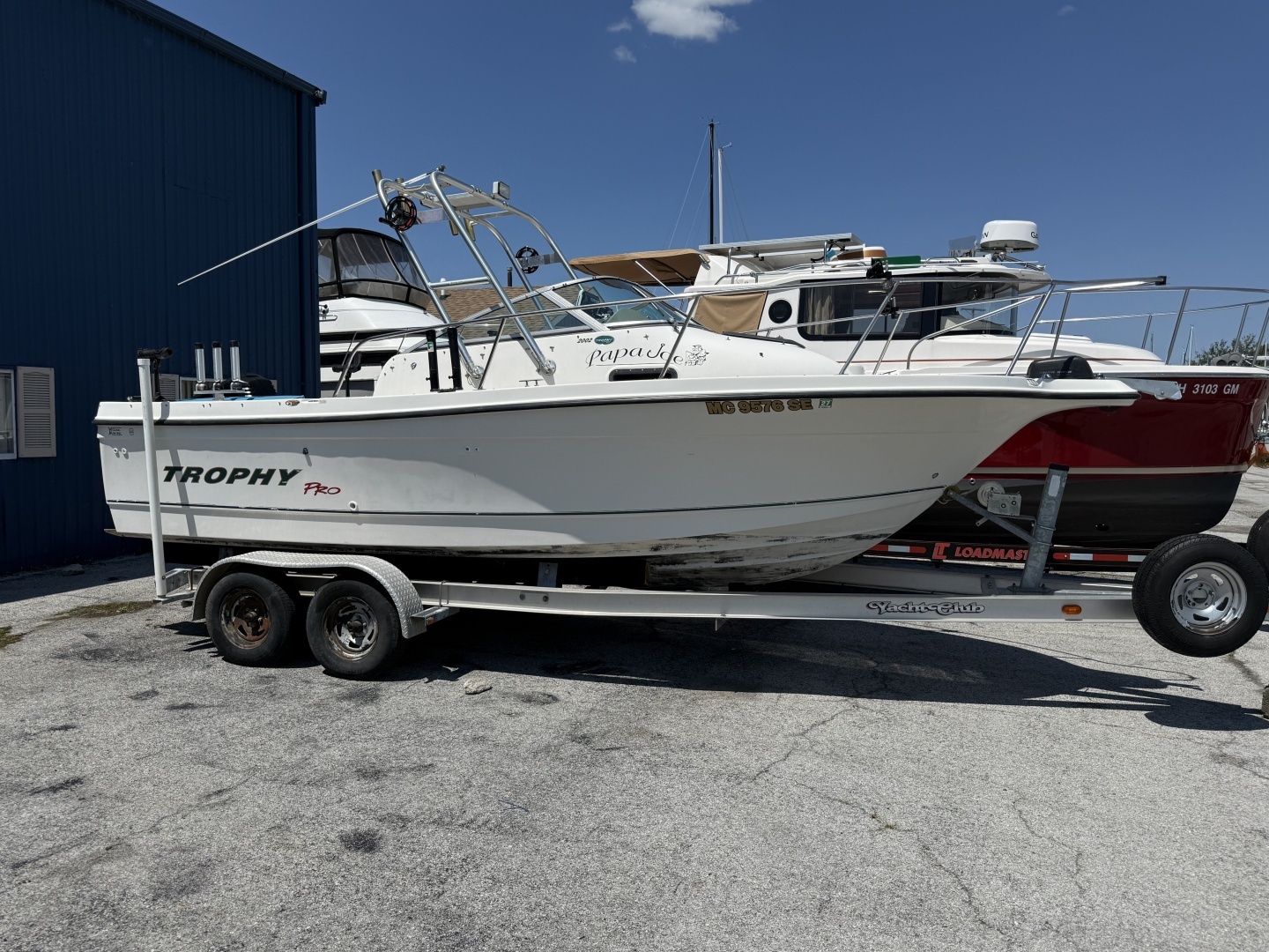 2002 Bayliner Trophy pro 2002 T24CC in lasalle MI
