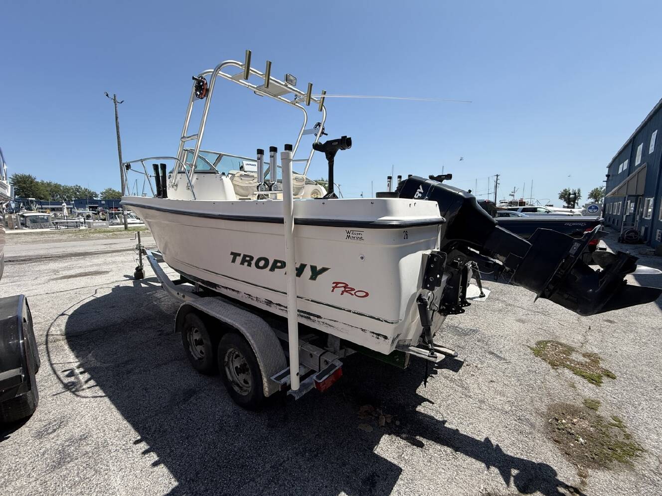 A photo of this 2002 Bayliner Trophy pro 2002