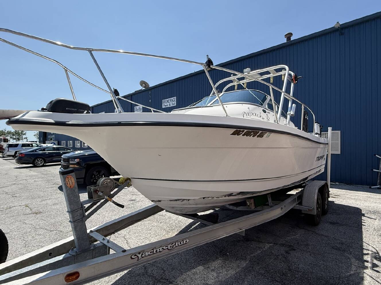 A photo of this 2002 Bayliner Trophy pro 2002