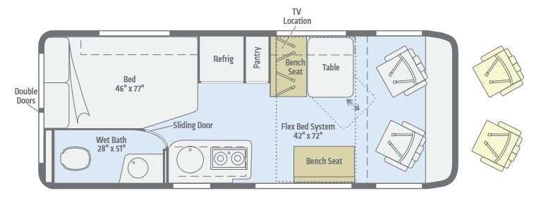 2019 Winnebago TRAVATO 59GL in west chester PA