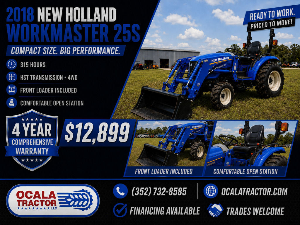 2018 New Holland WM25S + 100LC LDR in Ocala, FL