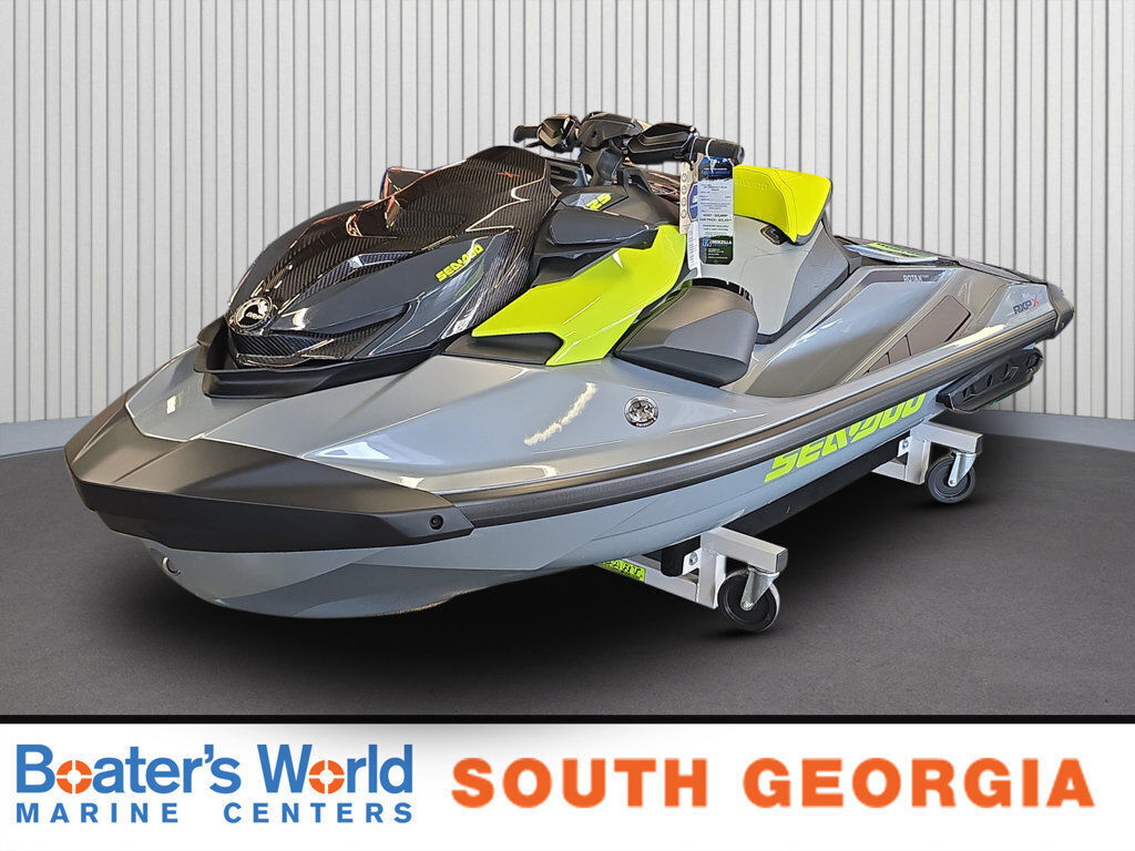 2026 Sea-Doo RXP-X 325 Tech, BRP Premium A, iBR Ice Metal / Manta X 325 in Americus, GA