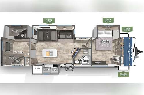 2027 Forest River PUMA 32BHFS in conroe TX