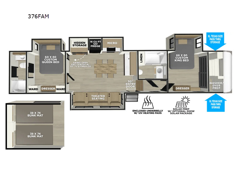 2026 Forest River Rv Wildwood Heritage Glen 376FAM in billings MT