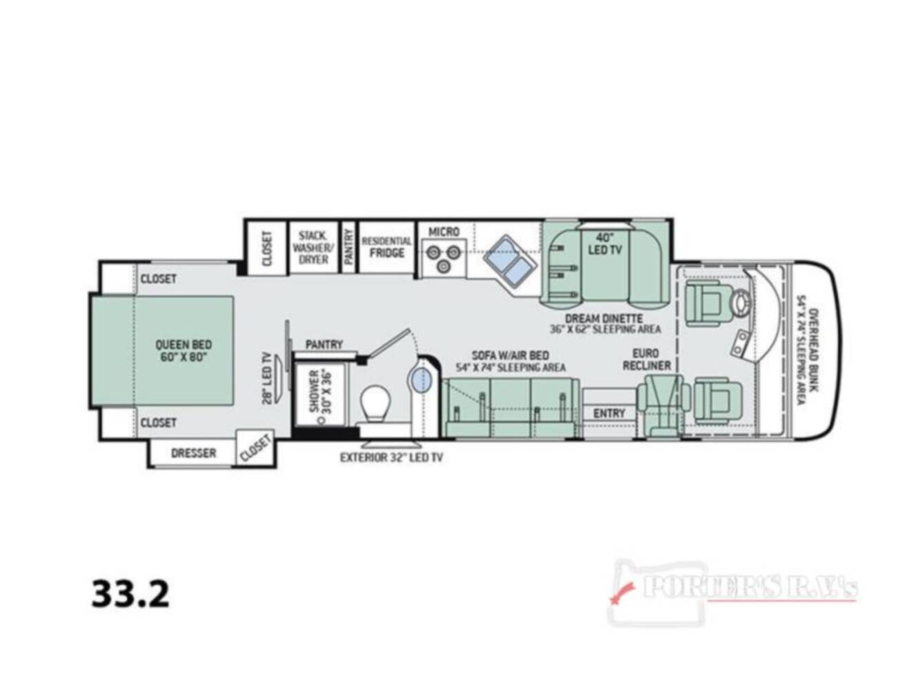A photo of this 2017 Thor Motor Coach Palazzo 33.2