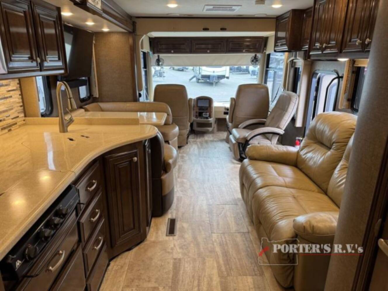 A photo of this 2017 Thor Motor Coach Palazzo 33.2