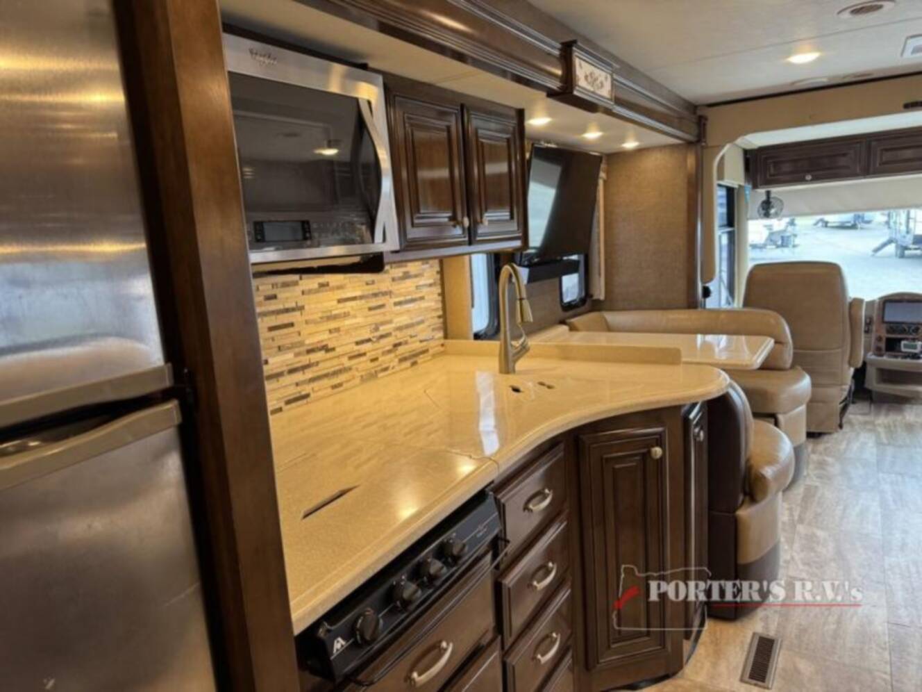 A photo of this 2017 Thor Motor Coach Palazzo 33.2