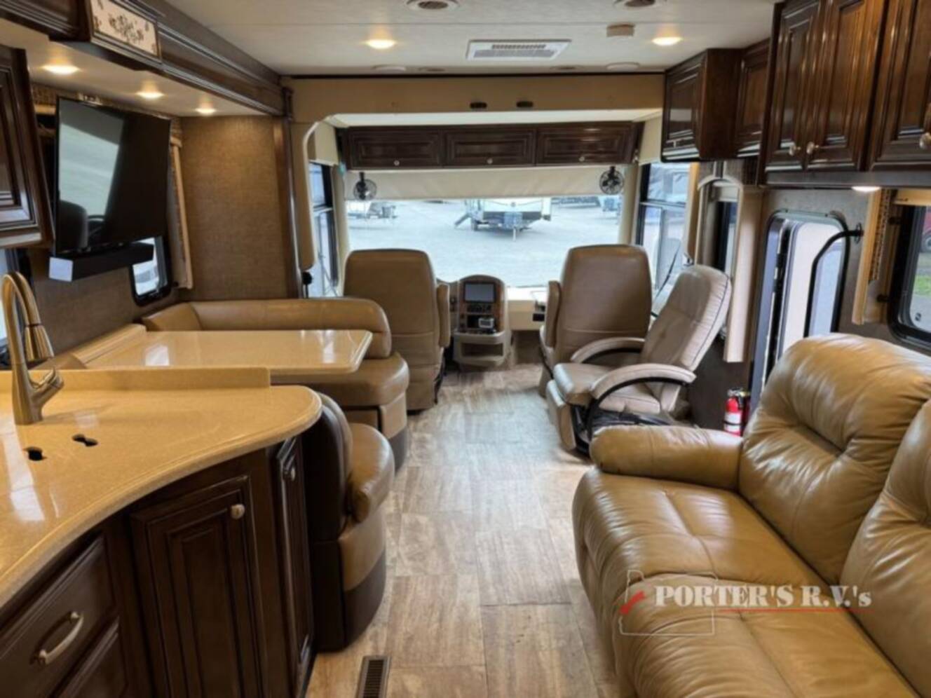 A photo of this 2017 Thor Motor Coach Palazzo 33.2