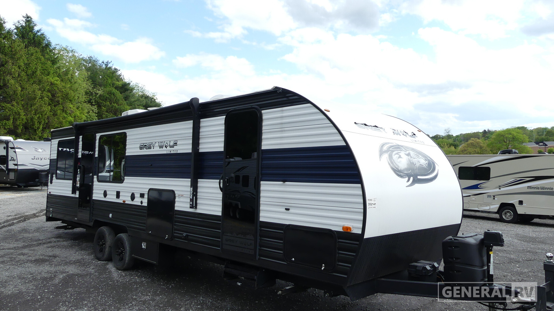2023 Forest River CHEROKEE GREY WOLF 26MBRR Travel Trailer Toy Hauler RV