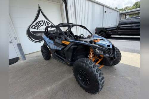 2025 Can-Am Maverick X3 DS Turbo Scandi Blue & Orange Crush in henderson NC
