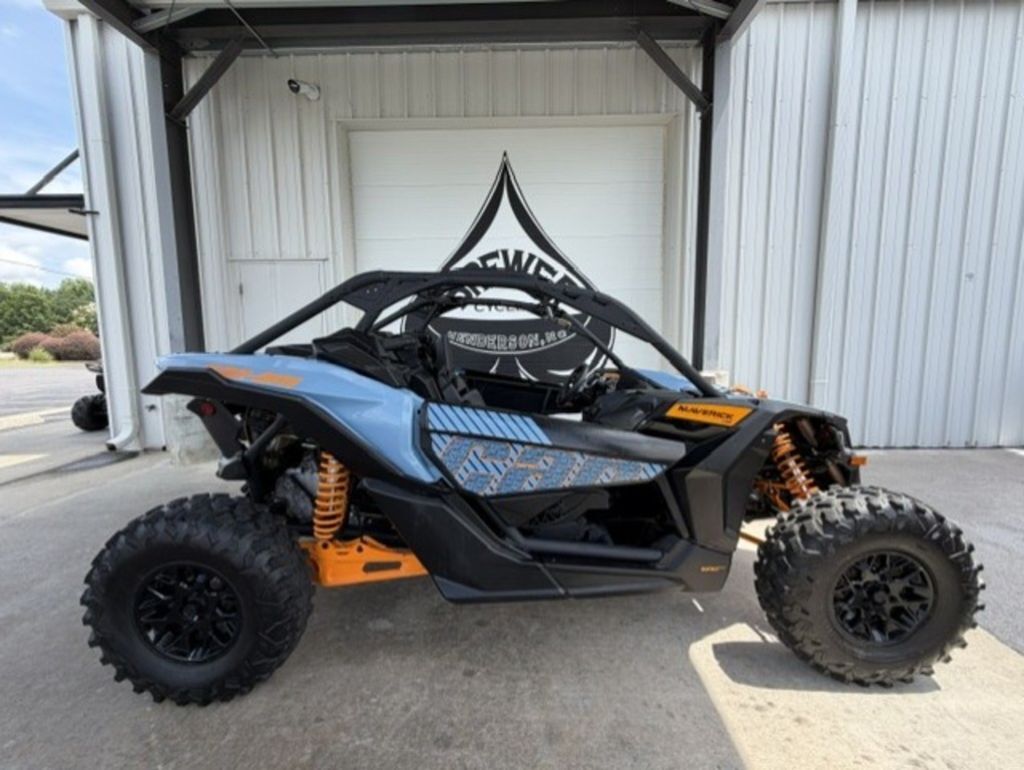 2025 Can-Am Maverick X3 DS Turbo Scandi Blue & Orange Crush in henderson NC