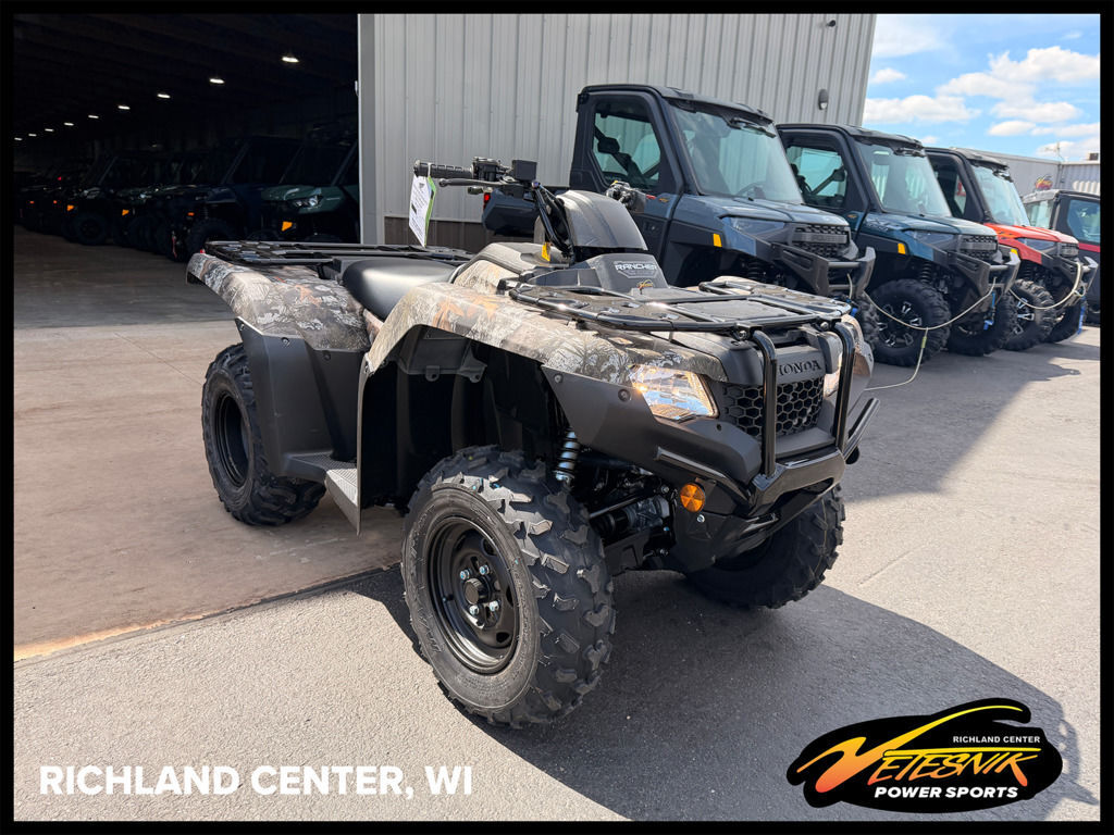2026 Honda® FourTrax Rancher 4x4 TrueTimber® Atera Camo in richland center WI