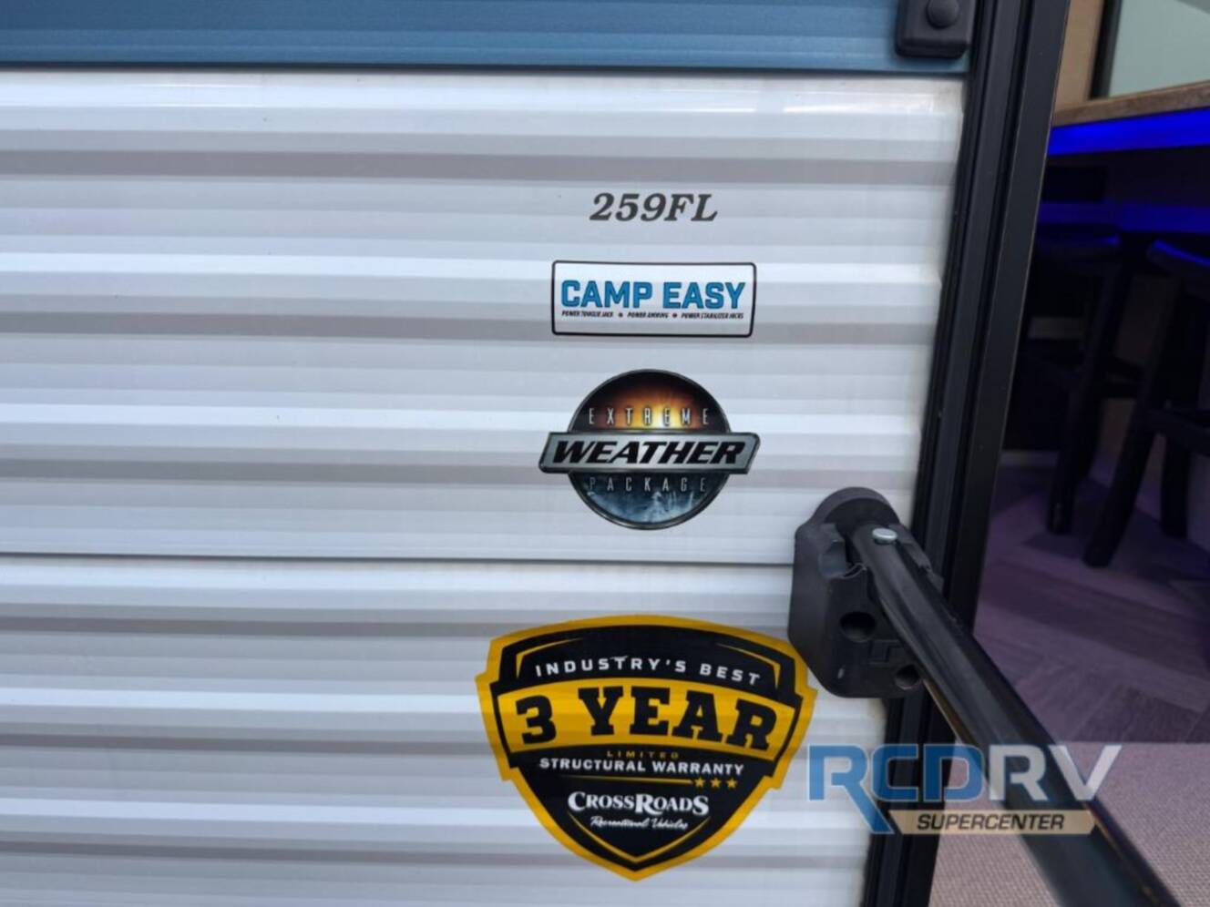 A photo of this 2024 Crossroads Rv Zinger Lite ZR259FL