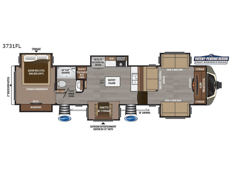 2018 Keystone Rv Montana 3731FL in chillicothe OH