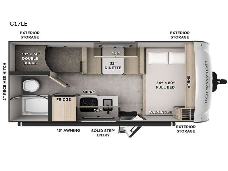 2026 Forest River Rv Rockwood GEO Pro G17LE in sayre PA