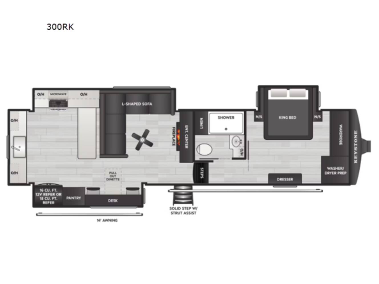 A photo of this 2027 Keystone Rv Montana High Country 300RK