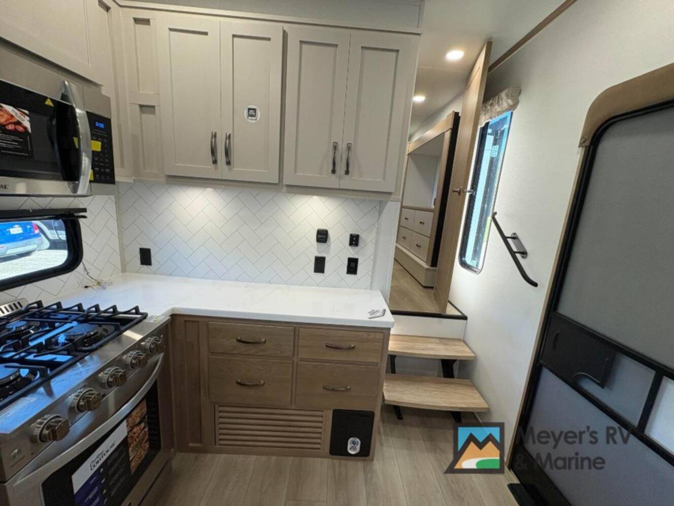 A photo of this 2027 Forest River Rv Sierra 3710HBFB