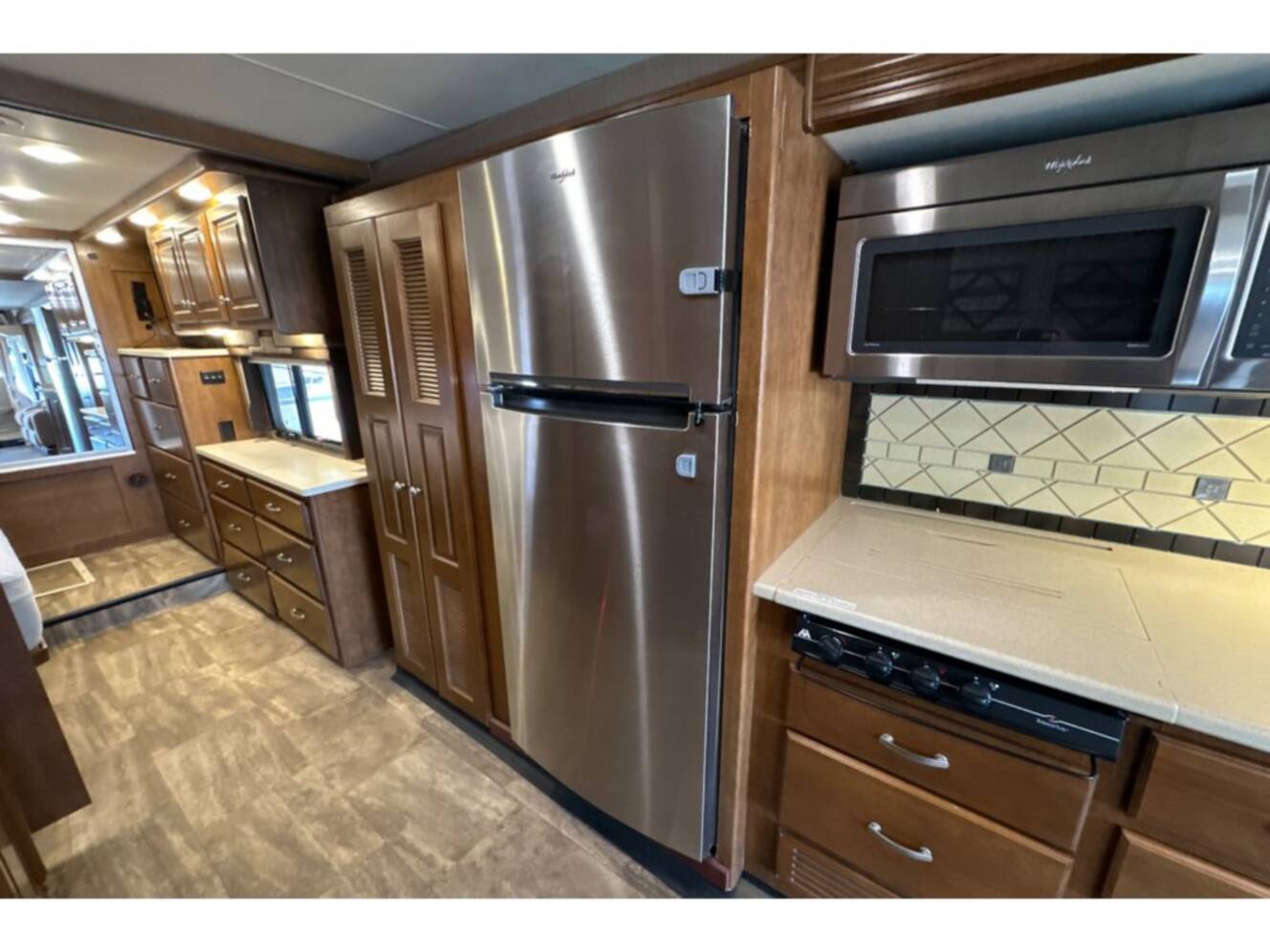 A photo of this 2015 Thor Motor Coach Palazzo 35.1