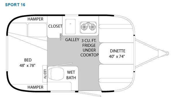 2014 Airstream Sport 16 in gulfport MS