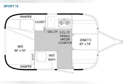 2014 Airstream Sport 16 in gulfport MS