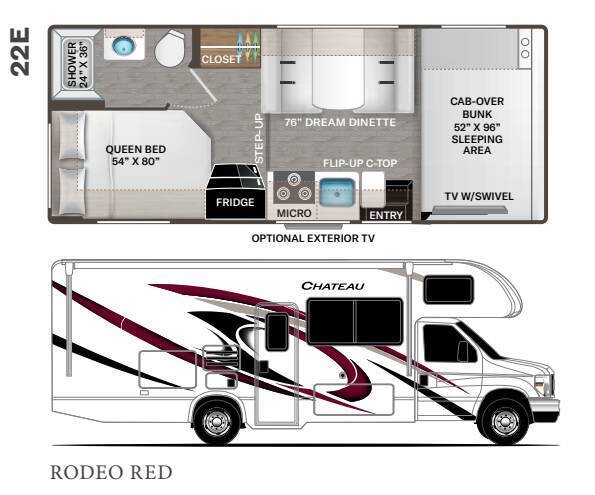 2023 Thor Motor Coach Chateau 22E in princeton NC