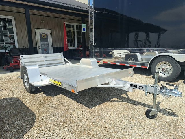 2027 ALUMA 63x10 Single Axle with Bi-fold Tailgate Utility Tr in Frankfort, OH