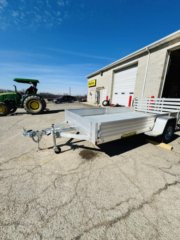 2027 ALUMA Aluma 81" X 12' Solid Sides With Bi-Fold Gate And in Frankfort, OH